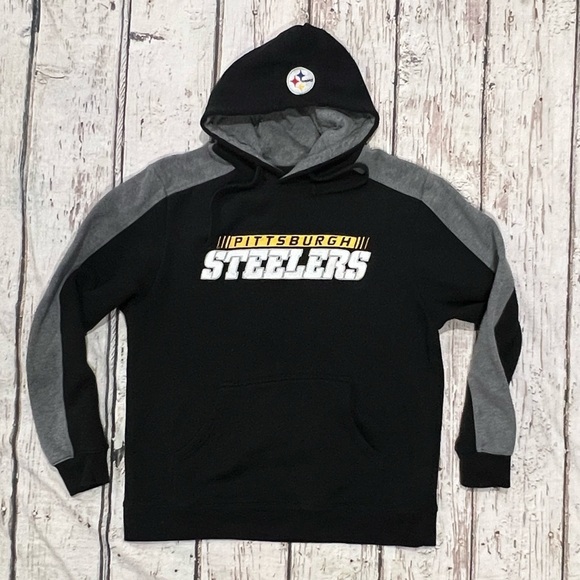 Pittsburgh Steelers NFL Football Hoodie Stitched Sports Sweatshirt - Picture 1 of 6